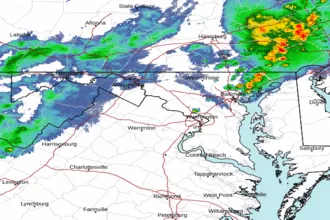 Baltimore/Washington weather radar